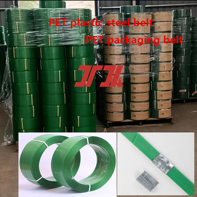 Perlengkapan sabuk baja plastik hewan peliharaan yang handal 9-25mm Pet produksi garis dengan penukar layar otomatis