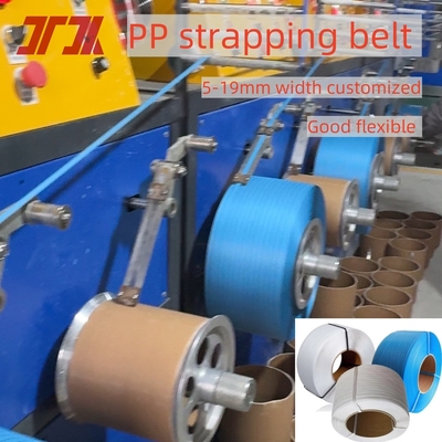 280KG/H Kapasitas PP Strap Membuat Mesin Dengan Winder Otomatis Dan 4 Jaringan Sirkulasi Filter