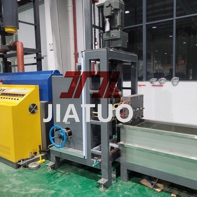 500KG/H Kapasitas Pita PET Produksi Line Dengan Winder Otomatis Dan Kekuatan Kuat Untuk Kemasan