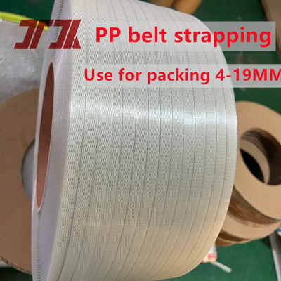 Plastik Embossed PP Strapping Belt Mesin Ekstrusi Buat Polypropylene PP Strapping Dengan Baik Fleksibel