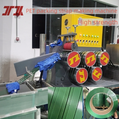Heavy Cargo Packing PET Strapping Belt Making Machine dengan presisi tinggi Die Heard dan sistem kontrol PLC