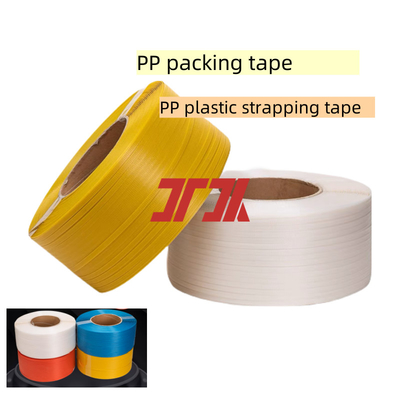 Penjualan panas 5-19mm PP film strapping PP plastik strapping PP panas lebur strapping untuk mesin strapping otomatis