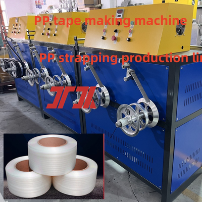 150kg/H PP Packing 2 Tali Output Mesin Membuat Dengan Desain Cetakan yang Tepat Dan Sistem Kontrol PLC