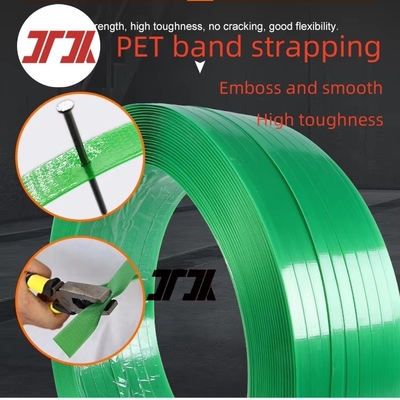 160m/menit Kecepatan Jalan Mesin Ekstrusi Pita Pita PET Gunakan 100% Bahan Daur Ulang Dengan Sistem Kontrol PLC