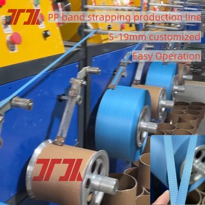 5-19mm PP PET Strap Penggunaan Untuk Manual atau Automatic Packing Dengan Panjang Lebih Panjang Dan Kejujuran Yang Baik