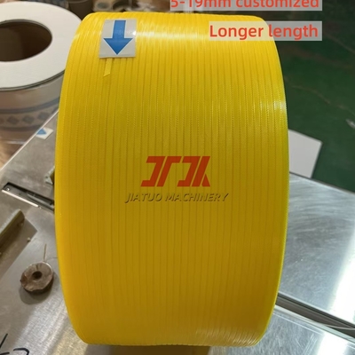 Manual/Automatic Machine Use Pp Strap Band Polypropylene Plastic Strapping Rolls 5-19mm Lebar Disesuaikan