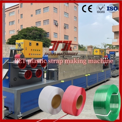 Mesin Plastik Twin Screw Sandwich PP Strapping Tape Produksi Line PP Strapping Tape Machine dengan Lebar 5-19mm