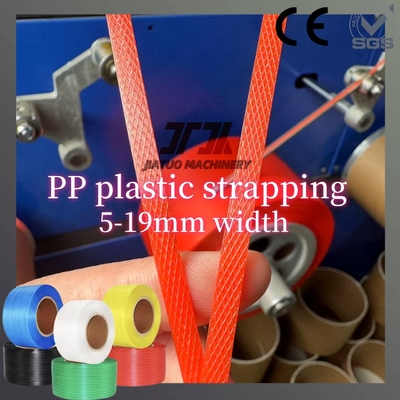 Pabrik Disesuaikan 5-19mm PP Plastik Kecepatan Tinggi Strapping Produksi Line PP Strapping Peralatan Dengan Mesin Bungkus Otomatis