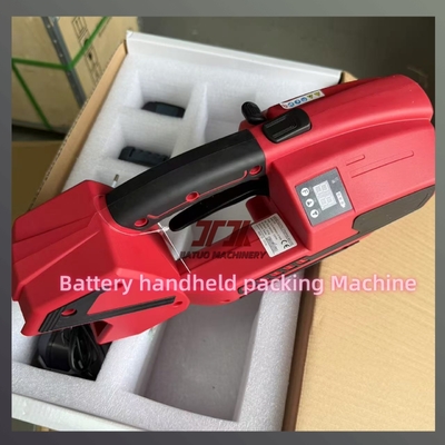 PP PET strapping mesin strapping listrik genggam mesin strapping kecepatan tinggi dilengkapi dengan baterai lithium