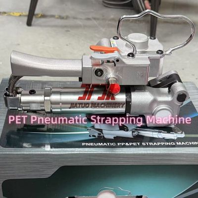 Pneumatic strapping machine mesin strapping PET panas meleleh alat pengemasan dengan PP PET strapping
