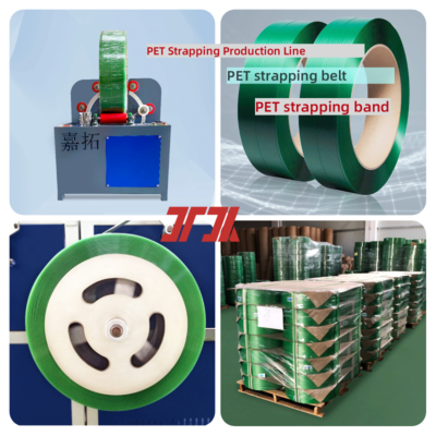 Mesin pembuat tali strapping PET 9-25mm, mesin pembuat sabuk pengemas PET, mesin pembuat pita PET