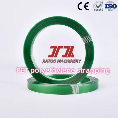 9-25mm PET Packing Belt Strapping Roll Green PET Plastic Steel Strapping Spesifikasi yang disesuaikan