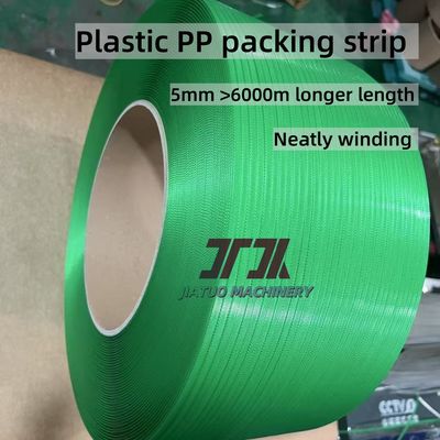 5-19mm Lebar Polypropylene PP Plastic Strap Roll Untuk Kotak Kemasan Kertas Kejujuran yang baik