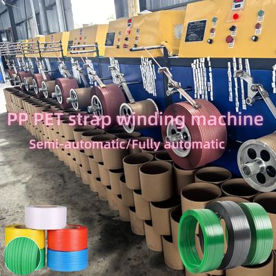 Single-screw PP Strap Making Machine 5-19mm PP Strapping Production Line Pengganti layar otomatis