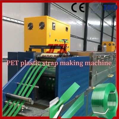 Otomatis Pet Polyester Packing Strapping Belt Band Membuat Mesin Dengan 4000L Pre-Drying Barrel