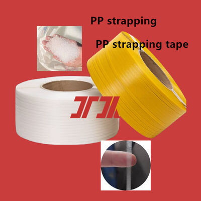 Tali Strapping PP Polypropylene 12mm Pita Strapping PP Transparan untuk 3000 meter per rol