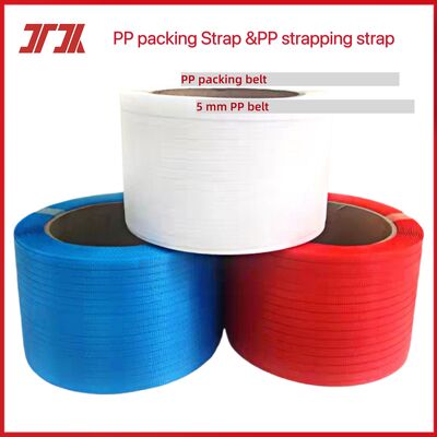 5-19mm Eco-Friendly Ringan andal PP Strapping Packing Belt Untuk Perlengkapan Sekolah