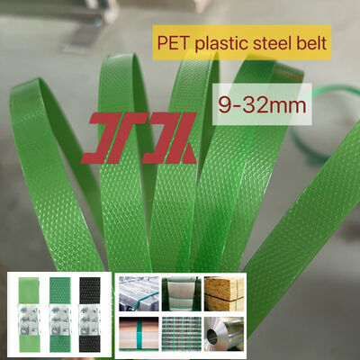 Pita pengikat PET 9-32mm Pita pengikat baja PET Pita pengemasan PET PP