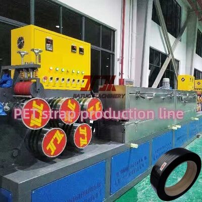220-250KG/H Plastik Pet Strapping Band Produksi Extrusion Line Dengan Winder Otomatis