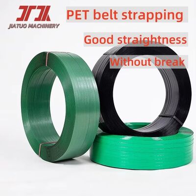 Customized Green Embossed Polyester PET Strapping dalam Berbagai Spesifikasi dan Model untuk Mesin Pengemasan