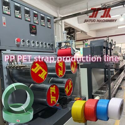 5-19mm New Polypropylene PP Packaging Strap Band Making Machine Dengan Percetakan Online