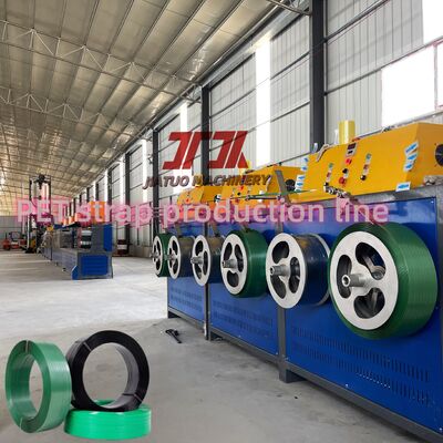 220-250KG/H Plastik Pet Strapping Band Produksi Extrusion Line Dengan Winder Otomatis