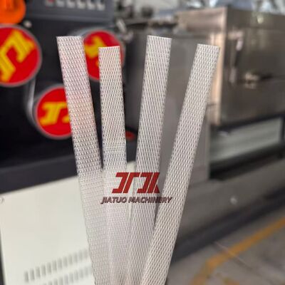 9mm 19mm PP Strapping Bahan polipropilena Untuk Roll Box Strapping Untuk Manual Packing