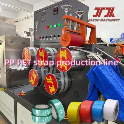 100kw Power PET Packing Strap Extruder Polyester Strap Making Machine Dengan 100CC Melt Pump