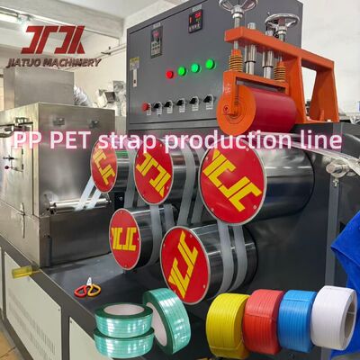 100-120Kg/jam Produksi Tinggi PP Strap Making Machine Dengan Non-Stop Screen Changer