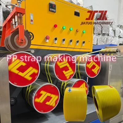 Mesin Pembuat Pita Strapping PP Lebar 5-19mm dengan Pengganti Layar Non-Stop