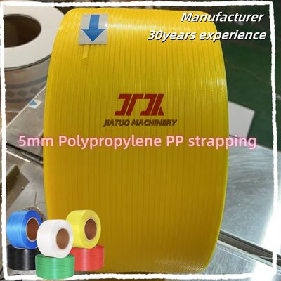 Mesin Pengikat Pita Plastik PP Polypropylene 5-19mm yang Mudah Digunakan untuk Pengemasan