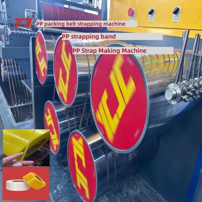 Peralatan produksi tali PP Mesin strapping sekrup tunggal polypropylene PP Mesin strapping otomatis