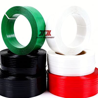 Heavy-Duty Green PET Packaging Strap PET Plastic Band Untuk Bata Keramik Palet Packaging