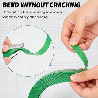 JIATUO 100% Bahan Serpihan Botol PET Roll Pengikat Tali Pengemas Bekerja Sama Dengan Huawei