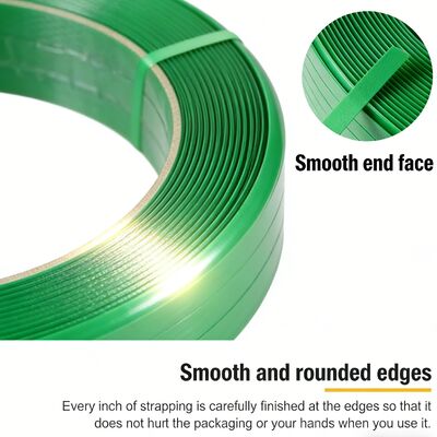 Sabuk Pengemasan Plastik Poliester Timbul Warna-warni Pallet Tali PET Plastik Untuk Pengepakan Kargo