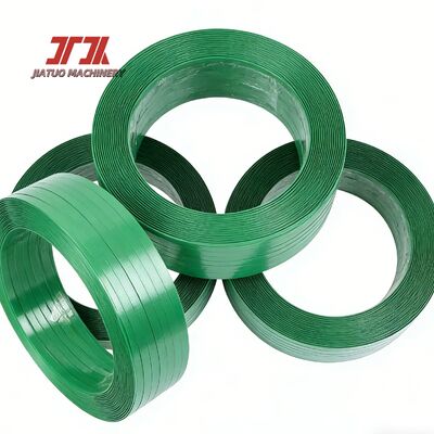9-32mm Green Packing Strapping Plastic PET Strap Belt Penggunaan Untuk Palet Packing