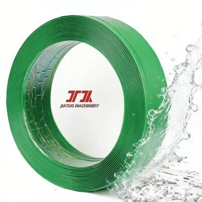 9-32mm Green Packing Strapping Plastic PET Strap Belt Penggunaan Untuk Palet Packing