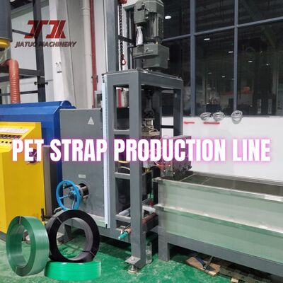 9-32mm Otomatis Single-screw Pet Strip Produksi Line Dengan GUOMAO Reducer
