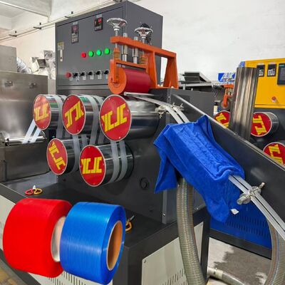 5-19mm PP Packing Belt Making Produksi Extruder Mesin Line Dengan Winder Otomatis