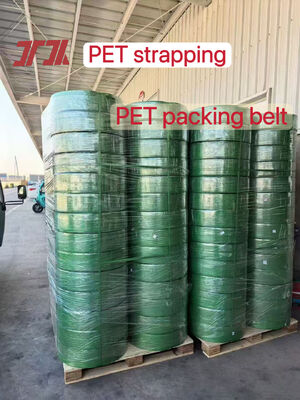 Sabuk kemasan PET 9-19mm PP packing strap PET strapping untuk Mesin Strapping Otomatis