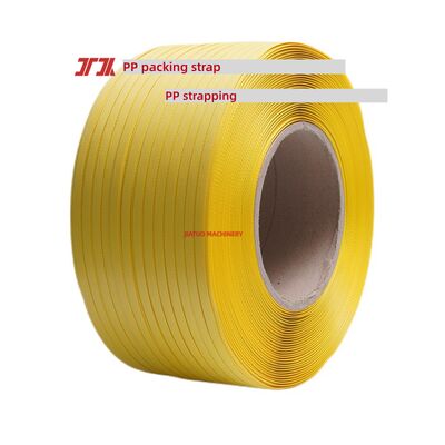 Tali pengikat kecepatan tinggi 5 ′′ 18mm PP tali pengikat PP PP packing band dengan Kraft Paper / PE Film
