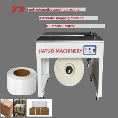 Mesin strapping otomatis berkecepatan tinggi untuk sabuk strapping PP 5-19mm