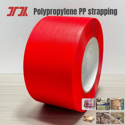 Sabuk Strapping PP Otomatis 5-19mm Polypropylene PP Packing Straps untuk Bundling Karton