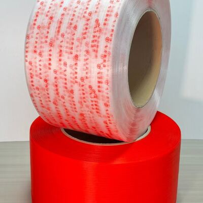 Sabuk Strapping PP Otomatis 5-19mm Polypropylene PP Packing Straps untuk Bundling Karton