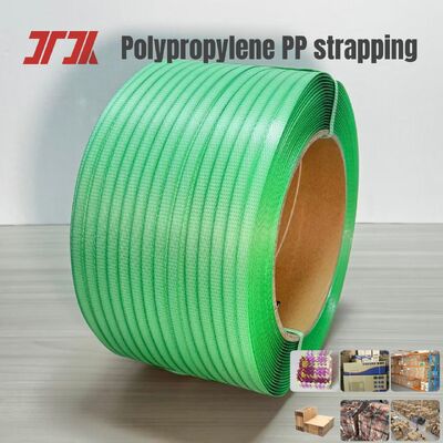 PP Strapping berkualitas tinggi 5 15mm PP Packing Strap PP Strapping Belt untuk Mesin Strapping Otomatis