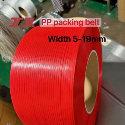 PP Packing Strap 5 15 mm Sandwich Style PP Strapping untuk Pabrik Grosir