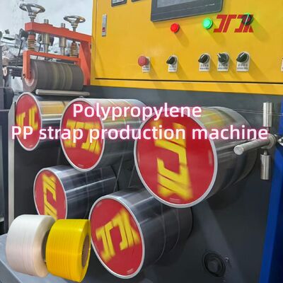 Jalur Produksi Pita PP Otomatis dengan Sistem Winder Otomatis