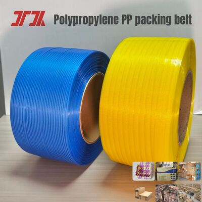 5mm Polypropylene PP Strapping Packing Belt Dengan Toleransi Kecil ± 0,3mm lebar