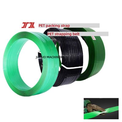 Sabuk kemasan PET berkecepatan tinggi Sabuk baja plastik PET dengan serpihan botol PET 100%