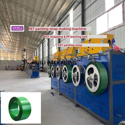 9-25mm mesin pengikat PET Mesin pembuatan pengikat PET berkualitas tinggi dengan 100% serpihan botol PET